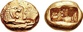 Gold Stater of Croesus