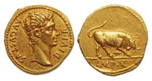 Ancient coins from the Roman Republic